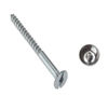 Mirror Screw - Zinc Plated - Bag - 8 x 1 1/2" - 8 x 1 1/2" Thumbnail