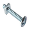 Roofing Bolts with Square Nuts - Zinc Plated - Bag - M8 x 120mm Thumbnail