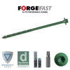 ForgeFast Elite Low-Torque Timber Fixing Screws - Green - Tub - 7.0 x 200mm Thumbnail