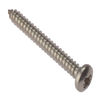 Self Tapping Screw - Pan Head - A2 Stainless Steel - Box - 10 x 1" Thumbnail