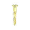 TIMCO Solid Brass Round Head Woodscrews - 6 x 1 Thumbnail