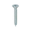 TIMCO Twin-Threaded Countersunk Silver Woodscrews - 7 x 1 Thumbnail