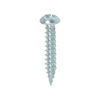 TIMCO Twin-Threaded Round Head Silver Woodscrews - 8 x 1 Thumbnail