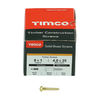 TIMCO Solid Brass Round Head Woodscrews - 8 x 1 Thumbnail