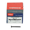 TIMCO Twin-Threaded Round Head Black Woodscrews - 10 x 2 Thumbnail