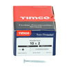 TIMCO Twin-Threaded Countersunk Silver Woodscrews - 10 x 2 Thumbnail