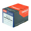 TIMCO Twin-Threaded Round Head Silver Woodscrews - 10 x 3 Thumbnail