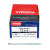 TIMCO Twin-Threaded Countersunk Silver Woodscrews - 12 x 4 Thumbnail