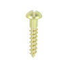 TIMCO Solid Brass Round Head Woodscrews - 6 x 3/4 Thumbnail