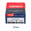 TIMCO Twin-Threaded Countersunk Silver Woodscrews - 8 x 3/4 Thumbnail