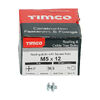 TIMCO Roofing Bolts & Square Nuts Silver - M5 x 12 Thumbnail