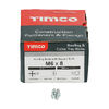 TIMCO Roofing Bolts & Square Nuts Silver - M6 x 8 Thumbnail