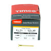 TIMCO Solid Brass Countersunk Woodscrews - 6 x 1 1/2 Thumbnail