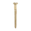 TIMCO Solid Brass Countersunk Woodscrews - 6 x 1 1/2 Thumbnail