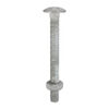 TIMCO Carriage Bolts DIN603 & Hex Full Nuts DIN934 Hot Dipped Galvanised - M8 x 100 Thumbnail