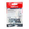 TIMCO Mirror Screws Flat Head Chrome - 8 x 1 1/4 Thumbnail