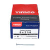 TIMCO Twin-Threaded Countersunk Silver Woodscrews - 8 x 2 1/4 Thumbnail