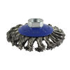 TIMCO Angle Grinder Bevel Brush Twisted Knot Steel Wire - 100mm Thumbnail