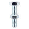 TIMCO Set Screws DIN933 Grade 8.8 & Hex Nut DIN934 Silver - M10 x 100 Thumbnail