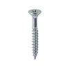 TIMCO Twin-Threaded Countersunk Silver Woodscrews - 10 x 1 1/2 Thumbnail