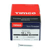 TIMCO Twin-Threaded Countersunk Silver Woodscrews - 10 x 1 3/4 Thumbnail