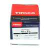 TIMCO Twin-Threaded Countersunk Silver Woodscrews - 10 x 3 1/2 Thumbnail