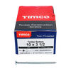 TIMCO Twin-Threaded Countersunk Silver Woodscrews - 10 x 3 1/2 Thumbnail