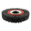 TIMCO Wheel Brush with Plastic Reducer Set Crimped Steel Wire - 150mm Thumbnail