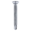 TIMCO Window Fabrication Screws Countersunk PH Metric Thread Self-Drilling Point Zinc - M4 x 16 Thumbnail