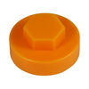 TIMCO Hex Head Cover Caps Tangerine - 16mm Thumbnail