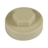 TIMCO Hex Head Cover Caps Beige - 16mm Thumbnail