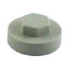 TIMCO Hex Head Cover Caps Goosewing Grey - 16mm Thumbnail