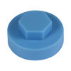 TIMCO Hex Head Cover Caps Cornflower - 16mm Thumbnail