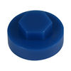 TIMCO Hex Head Cover Caps Gentian Blue - 16mm Thumbnail