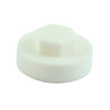 TIMCO Hex Head Cover Caps White - 19mm Thumbnail