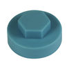 TIMCO Hex Head Cover Caps Wedgewood Blue - 19mm Thumbnail