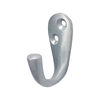 TIMCO Single Robe Hook Satin Chrome - 44 x 18mm Thumbnail