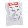 TIMCO Single Robe Hook Satin Chrome - 44 x 18mm Thumbnail