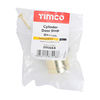 TIMCO Cylinder Door Stop Polished Brass - 41mm Thumbnail