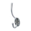 TIMCO Hat & Coat Hook Polished Chrome - 125 x 32mm Thumbnail