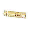 TIMCO Straight Barrel Bolt Polished Brass - 75 x 25mm Thumbnail