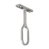 TIMCO Centre Bracket For Oval Tube Polished Chrome - 30 x 15 Thumbnail