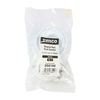 TIMCO End Socket For Round Tube White - 25mm Thumbnail