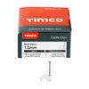 TIMCO Flat Cable Clips White - To fit 1.0mm Thumbnail