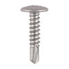 TIMCO Self-Drilling Metal Framing Low Profile Wafer Head Exterior Silver Screws - 4.8 x 22 Thumbnail