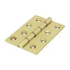 TIMCO Double Phosphor Bronze Washered Brass Hinges Polished Brass - 102 x 67 Thumbnail