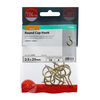 TIMCO Cup Hooks Round Electro Brass - 25mm Thumbnail