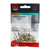 TIMCO Cup Hooks Square Electro Brass - 25mm Thumbnail