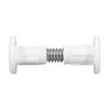 TIMCO Plastic Cabinet Connector Bolts White - 28mm Thumbnail