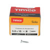 TIMCO Solo Countersunk Silver Woodscrews - 3.0 x 15 Thumbnail